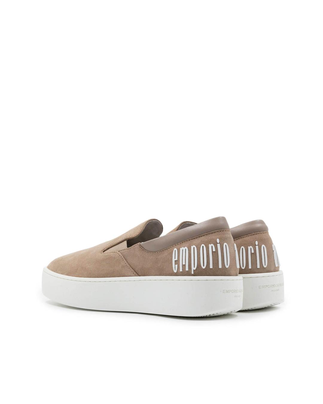 Слипоны Emporio Armani